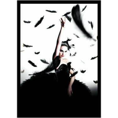 Imagem de Quadro Decorativo Cinema Cisne Negro Nina Sayers Filmes Quartos Salas 