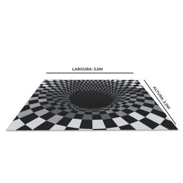 Imagem de Pista de Dança Em Lona Abstrato 3,0 x 2,0m - Fadrix