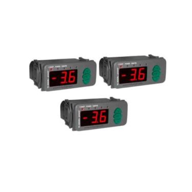Imagem de Kit 3un Controlador de Temperatura Termostato Full Gauge TC900E - Bivo