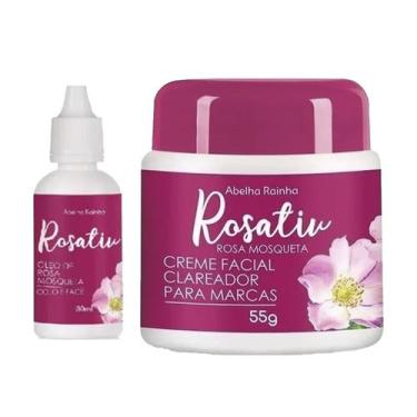 Imagem de Cuidado com a Pele Rosativ: Creme Facial Suavizador de Manchas + Óleo 