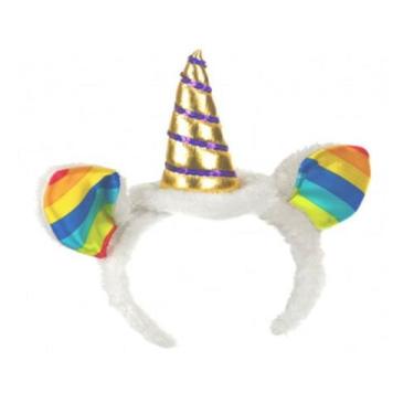 Imagem de Tiara Unicornio Pelucia Festas - MC Presentes