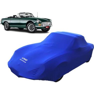 Imagem de Capa Automotiva Mg Mgb Tecido Helanca Lycra - Mz, Azul