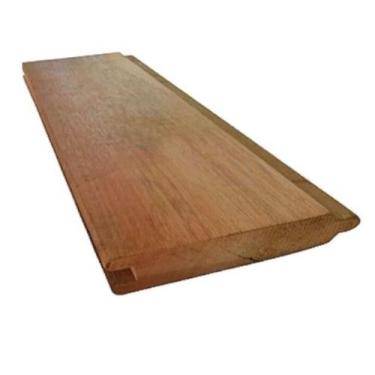 Imagem de Frontal Parede de Madeira Encaixe Macho e Fêmea Natural NeonX M² Régua