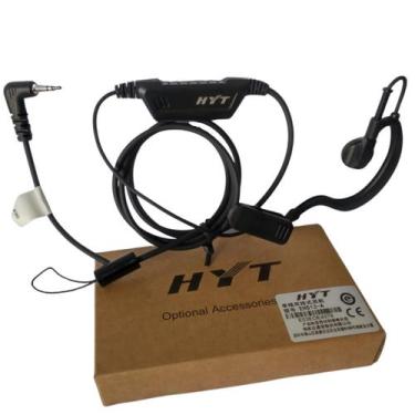 Imagem de Kit 3 Fones Hytera Original para Rádio Comunicador - Motorola 