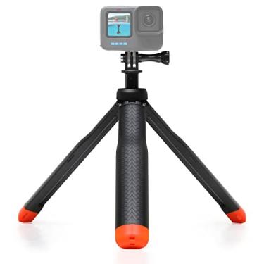Imagem de SOONSUN Bastão de selfie flutuante 4 em 1 para GoPro Hero 11, 10, 9, 8, 7, 6, 5, 4, 3, Max, Fusion, Session, DJI OSMO, AKASO, Insta360 - Use como alça flutuante, monopé extensível, alça de mão,