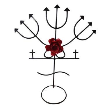 Imagem de Assentamento pomba gira maria mulambo com rosa - EMPÓRIO ARTES