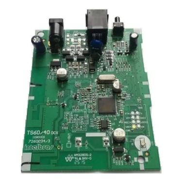 Imagem de Placa Base Do Telefone Sem Fio Intelbras Ts40 Id Ts40 Ts60