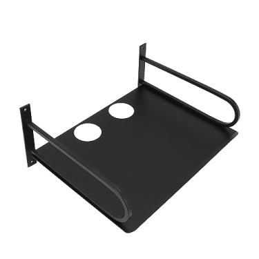 Imagem de Prateleira para projetor de parede, prateleira para montagem em parede de roteador Wi-Fi, suporte para projetor em liga de alumínio, suporte para projetor de parede (BLACK)