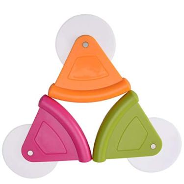 Imagem de Cortador de Pizza, Cortador de Massa Abs 11.5 * 10.5cm Roda de Pizza Cortador de Rodas para Pizza, Pão de Bolo, etc. (rosa)