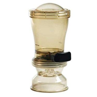 Imagem de Server Produtos INS-87100 Dispensador de sal e tempero InSeason, padrão para espalhar, capacidade de 290 ml, transparente/preto