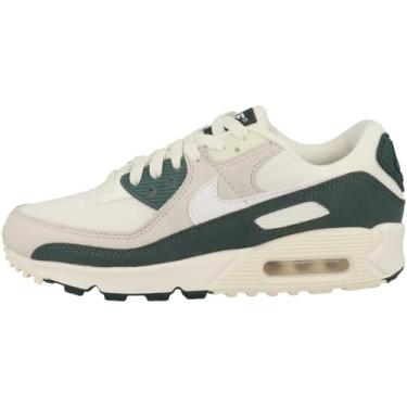 Imagem de Nike Tênis feminino Air Max 90 (FZ5163-133, vela/verde vintage/leite de coco), Vela/verde vintage/leite de coco, 34