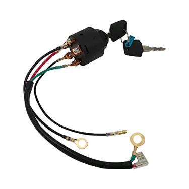 Imagem de SPERTEK Interruptor de ignição Ay com 2 chaves substitui Subaru Robin EX 17, EX40, EX21, EX27 066-00003-30