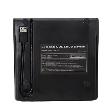 Imagem de Unidade Ical Externa Usb 3.0 de 12.7mm para Desktop de Laptop, Unidade de Cd Rom Dvd Rw, Unidade Ical Elevada Portátil, Unidade de Cd Usb para Notebook