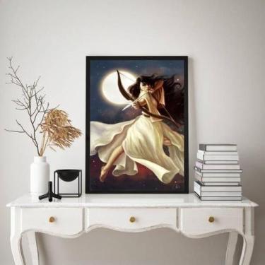 Imagem de Quadro Decorativo Deusa Grega- Artemis 45X34Cm - Quadros On-Line