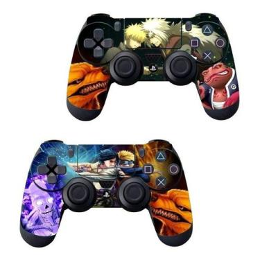 Imagem de Par Skins Controle Playstation 4 Ps4 Fat Slim Pro Naruto - Resitank, N