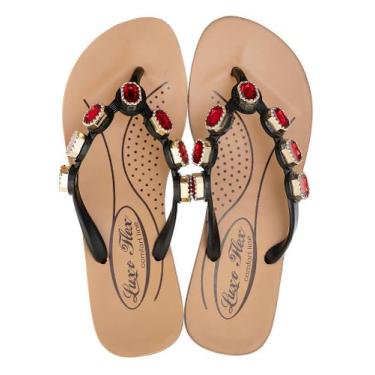 Imagem de Chinelo Feminino Anatomico Confortavel Ortopédico Terapia dos Pés, Ver