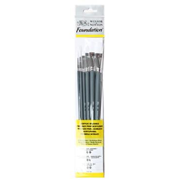 Imagem de Kit Pincéis Winsor & Newton Foundation 6 unidades 5295008