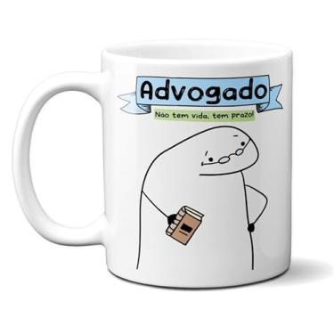 Imagem de Caneca Xícara Porcelana Meme Flork Presente Advogado