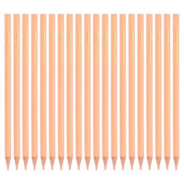 Imagem de PATIKIL Conjunto de lápis de cor de pele, 20 lápis de cor a óleo, lápis de desenho de madeira para artistas, pintura artística