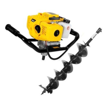 Imagem de Perfurador Solo Gasolina 52Cc 2Hp + Broca Aço 80X200 Vonder
