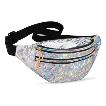 Imagem de Pochete Holográfica Segura Resistente Carnaval Folia 2025 - Alwy