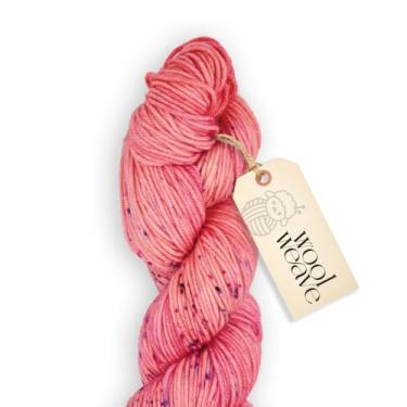 Imagem de Woolweave Fio penteado – 100% fio de lã merino extrafina para tricô e crochê – tingido à mão, ultramacio e quente – novelo de 100 g, 180 metros – lavável na máquina