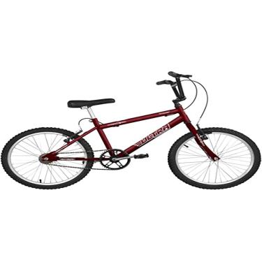 Imagem de Bicicleta de Passeio Ultra Bikes Esporte Aro 20 Reforçada Freio V-Brake Infantil Juvenil Vermelho, BM20-01VM