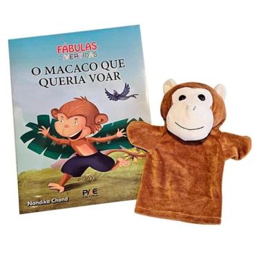 Imagem de Fábulas Divertidas - O Macaco Que Queria Voar