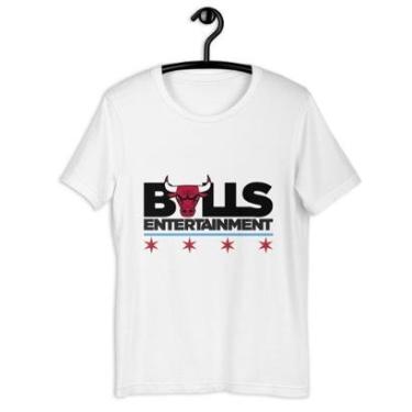 Imagem de Camiseta Plus Size Unissex Chicago Bulls-Unissex