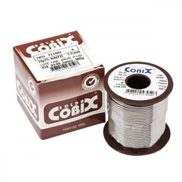 Imagem de Solda Cobix Rolo C Marrom 500G, Marrom