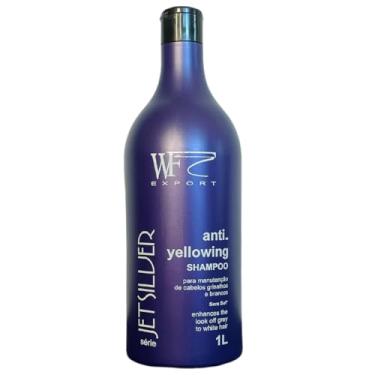 Imagem de Shampoo Cabelos Brancos e Descoloridos WF Cosméticos Jet Silver 1L