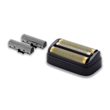 Imagem de Lâmina de substituição e cortadores internos compatíveis com barbeador elétrico Andis 17300 reSURGE, preto (1 pacote)