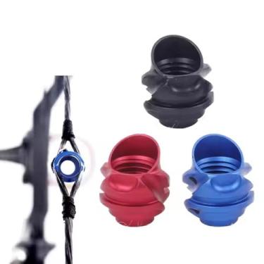 Imagem de FUNTRESS Ângulo de 37/45 graus de alumínio composto cordão de arco Peep Hole foco na mira de tiro (preto, 37 graus)