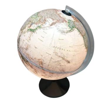 Imagem de Globo Terrestre Luminoso 30cm Carbon Antigo Tecnodidattica