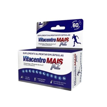 Imagem de Vitacentro Mais AZ - Suplemento Multivitamínico e Mineral A-Z 60 Cápsulas