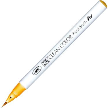 Imagem de CANETA ZIG PEN REAL BRUSH CADMIUM YELLOW RB 6000AT 504