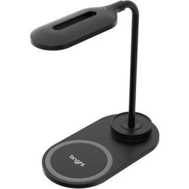 Imagem de Carregador Portátil Indução sem Fio 2 em 1 com Luminária BRIGHT