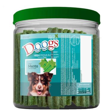 Imagem de Petisco Doogs High Premium para Cães Adultos Sabor Menta - 800g