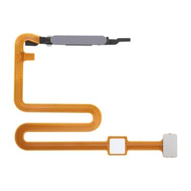 Imagem de BESJMYT Para Samsung Galaxy A05s Prata Botão Liga/Desliga e Sensor de Impressão Digital Cabo Flexível Substituição Cabo Flexível Liga/Desliga Botão de Controle Conector Peças de Reparo SM-A057F