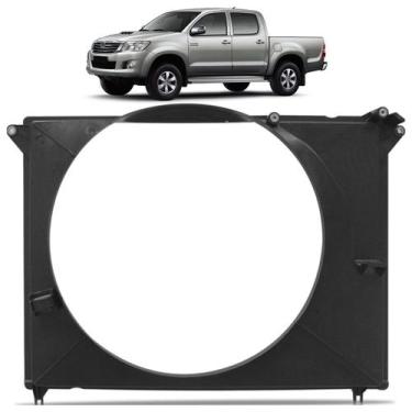 Imagem de Defletor Radiador Hilux SRV 2012 2013 2014 2015 2.7 Flex - Automotive 