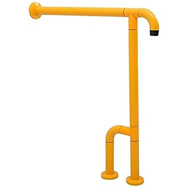 Imagem de AKALNNB Barra de apoio de segurança de chuveiro para banheira, barras de apoio de vaso sanitário com pernas, barra de apoio de segurança de banheiro atualizada em forma de T, estrutura de proteção de