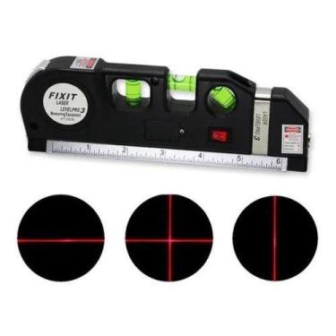 Imagem de Nível Laser Profissional Trena Level Pro3 Estágios Nivelador - Alfasho