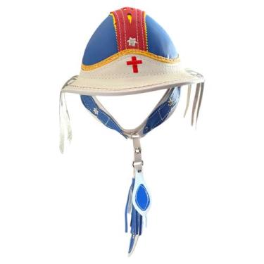 Imagem de Chapéu de Couro Nordestino Vaqueiro Festa pernambuco - Samuel Inox Ace