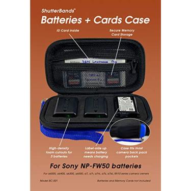 Imagem de Baterias + Cartas para bateria Sony NP-FW50, Azul