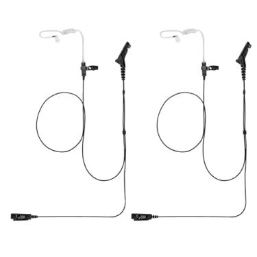 Imagem de JUMON TIME Fone de ouvido APX 4000 6000 XPR 7550e compatível com rádios Motorola APX 8000 APX 7000 XPR 7580e 7380e XPR 7550 7350e 7350 APX6000 APX7000 APX8000 XPR750 50 XPRR Fone de ouvido de