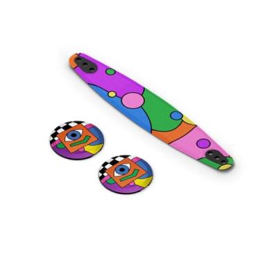 Imagem de SteelSeries Arctis Nova Booster Pack — Limited Edition Artist Collaboration — Roma Bib — Gaming Headset Accessory — Nylon Headband — Customize with Unique Speaker Plates