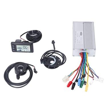 Imagem de Kit de controlador de bicicleta elétrica de alto desempenho à prova d'água LCD GD01 Medidor de bateria de lítio kit de bateria para 1000W Motor DIY Bicicletes e scooters