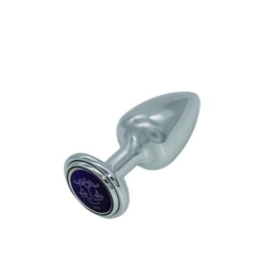 Imagem de Plug Anal Cromado Virgem P - Hard - Cromado, P