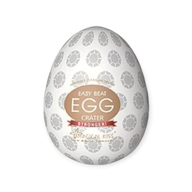 Imagem de Masturbador Egg Hard 2 Stronger Crater - Magical Kiss - Branco