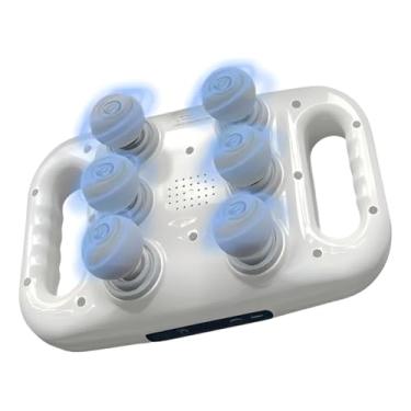 Imagem de Massageador Corporal Elétrico com 6 Cabeças, 3 Velocidades, 9 Intensidades, Bateria 2000mAh, 120min Autonomia